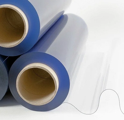 Clear Rigid PVC film roll for thermoforming and blister packaging